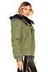 N-2B Impact Parka With Faux Fur Trim, view 3, click to view large image.