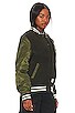 view 3 of 5 MA-1 ジャケット in Dark Green