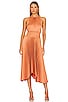 view 1 of 3 VESTIDO RENZO in Burnt Terracotta