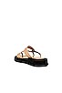view 3 of 5 Polo Platform Sandal in Natural Leather