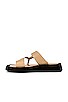 view 5 of 5 Polo Platform Sandal in Natural Leather