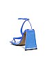 view 3 of 5 River Mule Sandal in Bright Blue Leather