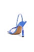 view 3 of 5 Strappy Heel in Bright Blue Leather