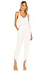 Amanda Uprichard Lowell Jumpsuit in Ivory | REVOLVE