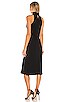 view 3 of 3 ROBE MI-LONGUE STANFORD in Black