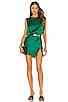 view 1 of 4 Camela Dress in Dark Green
