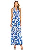 Sleeveless Saffron Maxi Dress, view 1, click to view large image.