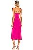 view 3 of 3 Mandy Midi Dress in Hot Pink