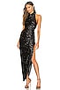 view 1 of 4 x REVOLVE Samba Gown in Black Sequin