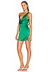view 3 of 4 X REVOLVE Arial Mini Dress in Dark Green