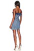 view 3 of 3 Eleni Mini Dress in Caspian