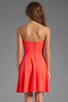 Strapless Ponti Dress, view 4 of 5, click to view large image.