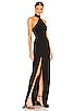 view 2 of 3 Queen Gown in Black