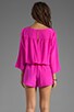 view 4 of 7 Bailey Romper in Hot Pink