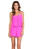 view 1 of 5 Summer Romper in Hot Pink