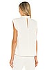 view 3 of 4 Sleeveless Fabienne Top in Ivory