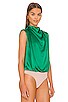 view 3 of 5 x REVOLVE Fabienne Bodysuit in Dark Green