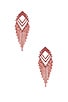 view 1 of 2 X REVOLVE Angela Earrings in Pink & Red