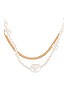 view 2 of 2 Pearl Necklace Set in Gold
