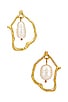 Pearl Dangle Earring, view 1 of 2, click to view large image.
