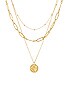 view 2 of 2 x REVOLVE Layered Necklace in Gold
