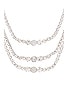 view 2 of 2 TENNIS PAVED ネックレスセット in Silver