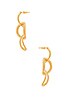 view 2 of 2 Xavier Earrings in Gold