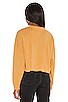 view 3 of 4 Midnight Road Long Sleeve Knit Fleece Sweatshirt in Amber Light