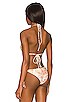 view 3 of 4 Piper Halter Bikini Top in Cafe Cream