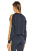 view 4 of 5 BOLT 맨투맨셔츠 in Heather Navy Neon