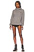 view 4 of 4 Ninja Hoodie in Heather Grey