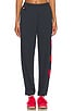 view 2 of 5 Heart Embroidery Sweatpant in Charcoal