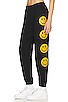 view 3 of 5 SMILEY 2 스웻팬츠 in Black