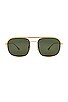 view 1 of 3 Highland Sunglasses in Gold