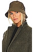 view 1 of 3 Demi Bucket Hat in Dark Green