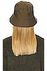 view 2 of 3 Demi Bucket Hat in Dark Green
