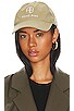 view 1 of 3 JEREMY 베이스볼 캡 in Green Khaki