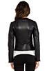 Leather Biker Jacket, view 4 of 7, click to view large image.