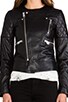 Leather Biker Jacket, view 5 of 7, click to view large image.