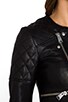Leather Biker Jacket, view 6, click to view large image.