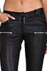 view 4 of 6 Leather Skinny Pant in Black