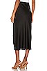 view 3 of 4 Bar Silk Skirt in Black