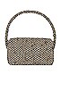 view 2 of 4 Nico Bag in Cream & Black Fishbone
