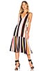 view 1 of 3 Daphne Midi Dress in Big Bright Stripe