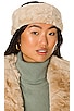Eleni Faux Fur Headband, view 1 of 3, click to view large image.