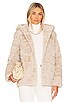 view 1 of 5 Goldie 5 Faux Fur Jacket in Latte