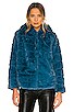 view 2 of 5 Goldie 4.0 Faur Fur Jacket in Stone Blue