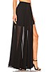 view 2 of 4 Jelena Maxi Skirt in Black & Black