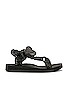 view 1 of 5 Trekky Choux Leather Sandal in Black