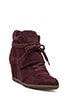view 2 of 5 Bowie Wedge Sneaker in Bordo